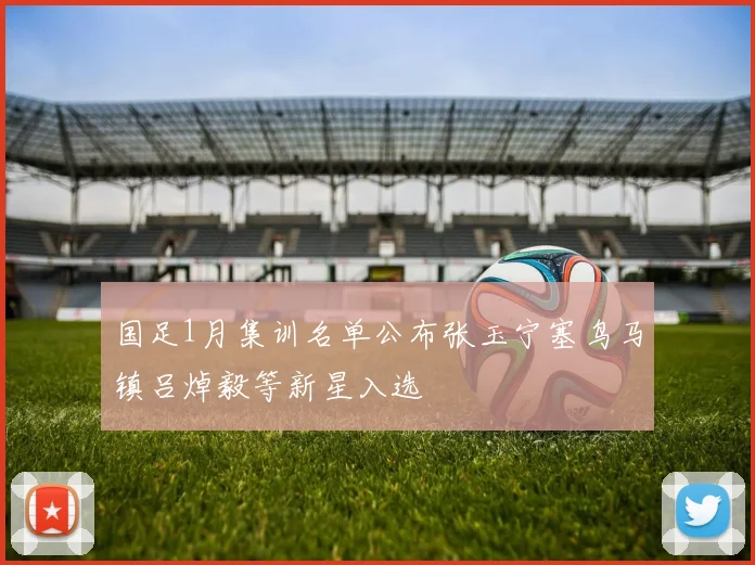 国足1月集训名单公布张玉宁塞鸟马镇吕焯毅等新星入选